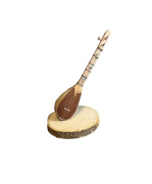 Masa Üstü Dekoratif Minyatür Saz (13cm)