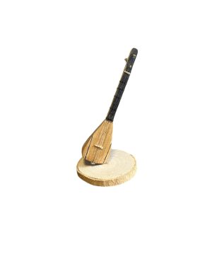 Masa Üstü Dekoratif Minyatür Saz (15cm) 2