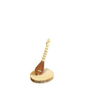 Masa Üstü Dekoratif Minyatür Saz (14cm)