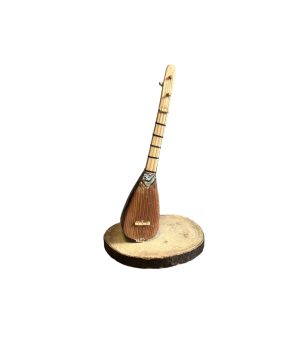 Masa Üstü Dekoratif Minyatür Saz (15cm)