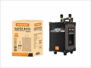 DS-910 (10 İNÇ) 60 WATT 3 KANAL TAŞINABİLİR ŞARJLI HOPARLÖR