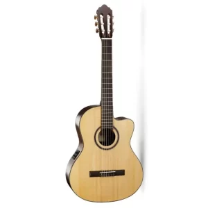 Cort AC160CFNAT Elektro Klasik Gitar Naturel