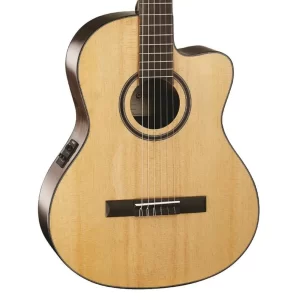 Cort AC160CFNAT Elektro Klasik Gitar Naturel