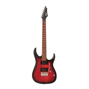 Cort Elektro Gitar X100-OPBB (Black-Cherry Burst)