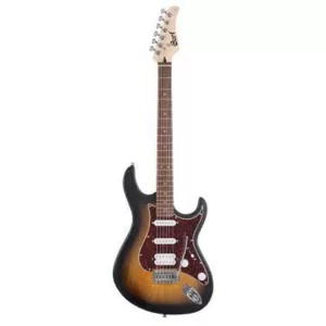 Cort G110OPSB Open Pore Sunburst Elektro Gitar (H-S-S)