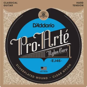 Daddario EJ46 Pro-Arte Klasik Gitar Tel Seti Hard Tension