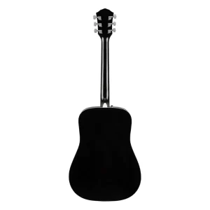 Fender FA-125 Dreadnought Ceviz Klavye Siyah Akustik Gitar