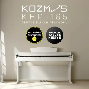 Kozmos KHP-165RW Gülağacı Dijital Piyano (Tabure & Kulaklık Hediyeli)