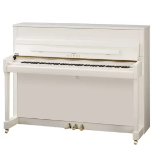 Kawai K-200 WH/P Parlak Beyaz 114 CM Duvar Piyanosu