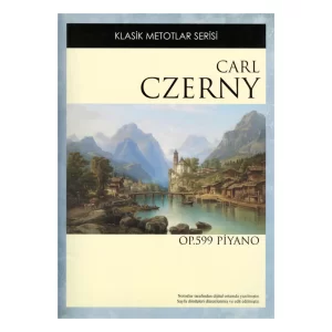 Portemem Carl Crerny 0P.599 Klasik Piyano Metot