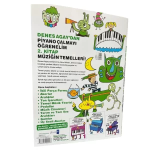 Portemem Denes Agay'dan Piyano Çalmayı Öğrenelim 2. Kitap