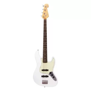 Sx SJB62+/OWH Bas Gitar (White)