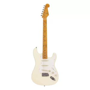 Sx Stratocaster Elektro Gitar (Vintage White)