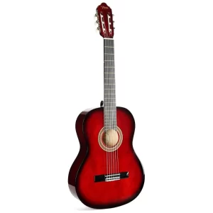 Valencia VC104TRDS Klasik Gitar 4/4 (Kırmızı)