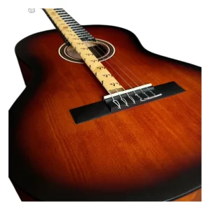Valencia VC204 Gün Batımı Klasik Gitar 4/4 (Sunburst) Tam Set